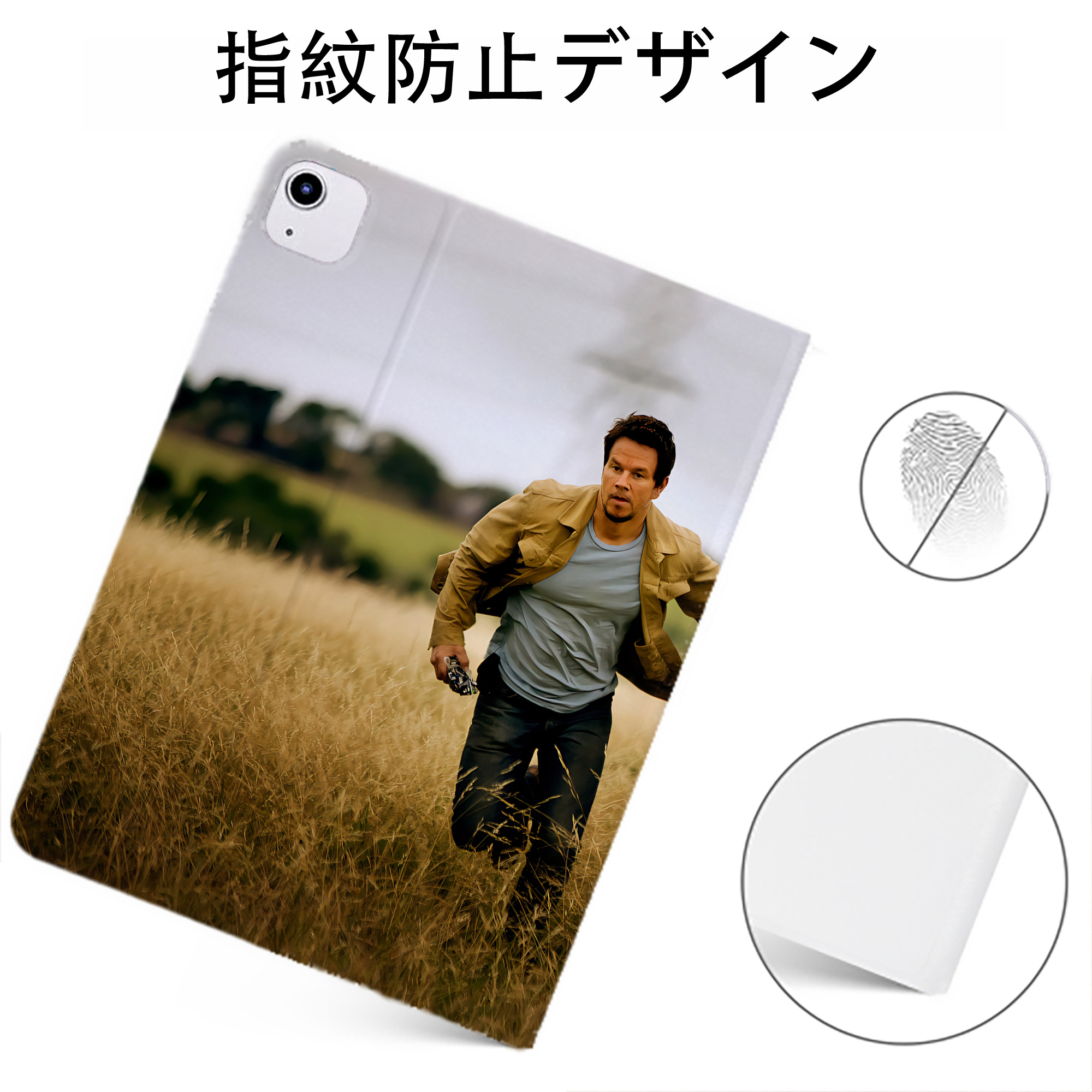 （画像用） Transformers トランスフォーマー IPadケース ペンホルダー付き ブックスタイルデザイン